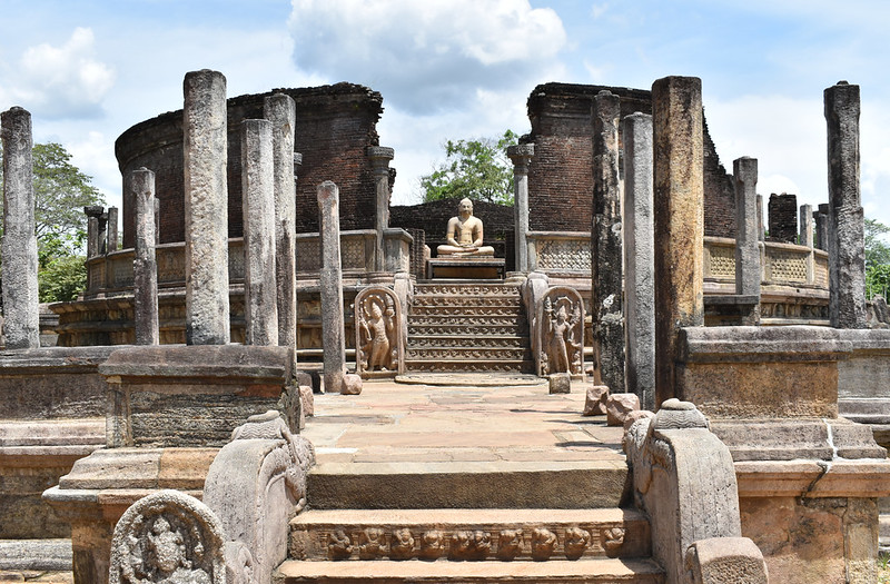 Polonnaruwa in sri lanka