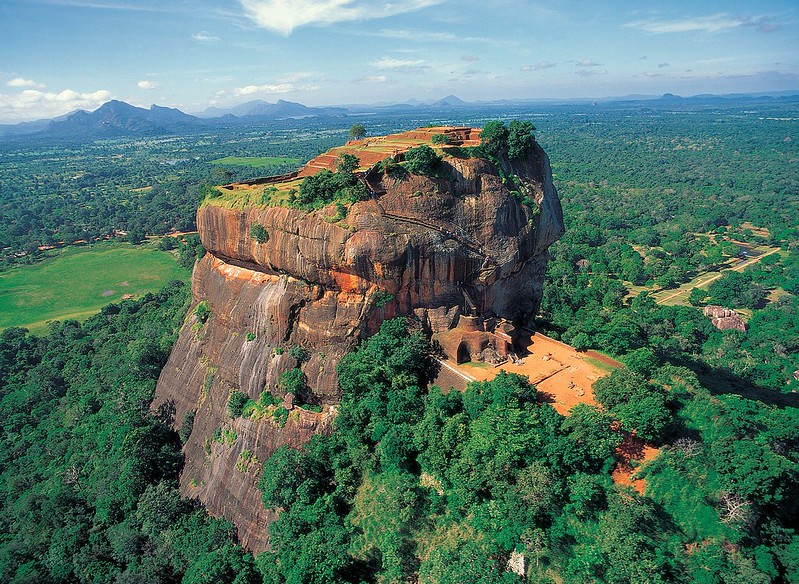 Sigiriya Rock Fortress in sri lanka