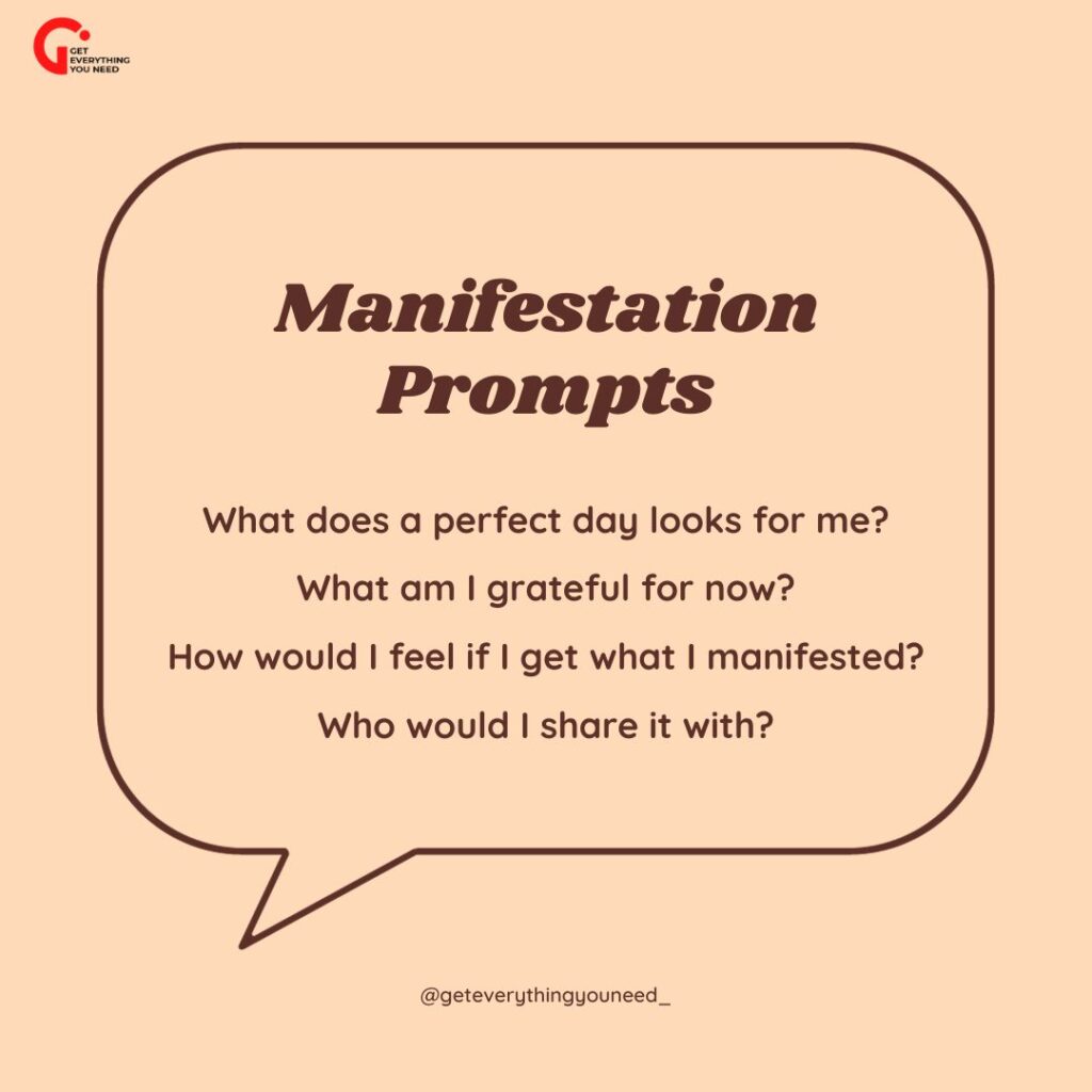 Manifestation prompts